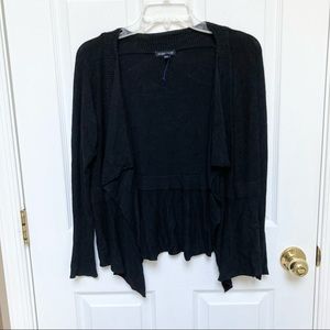 Eileen fisher womens s black cardigan sweater viscose soft casual